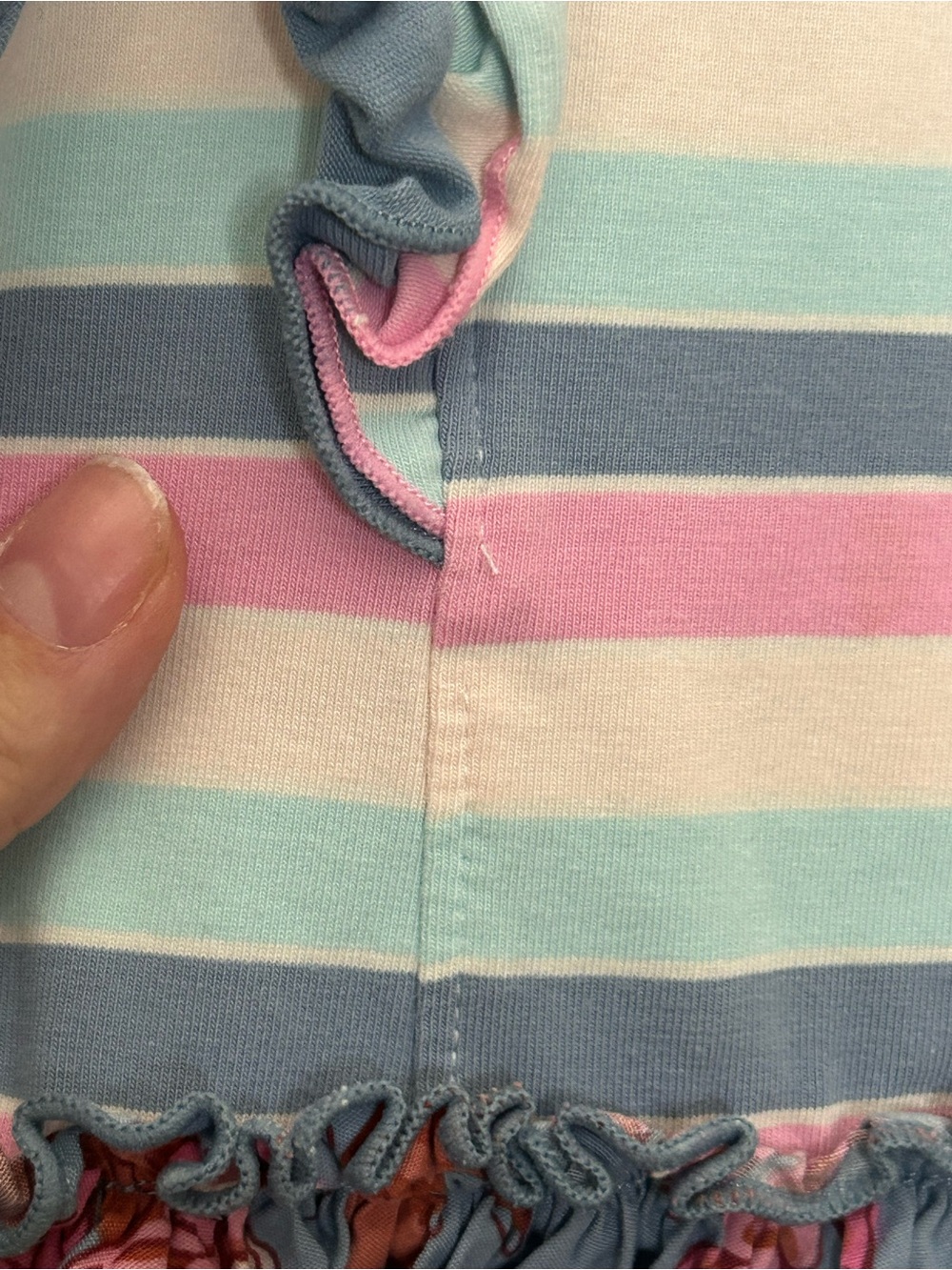 Matilda Jane sz 6 floral striped dress - Picture 2 of 5